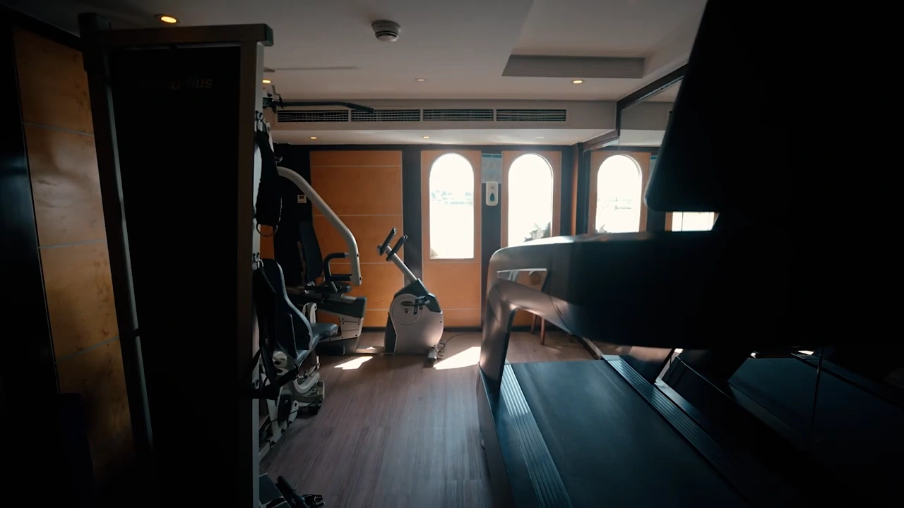 Gym aboard the Sonesta St. George I Nile Cruise Ship Nile cruise